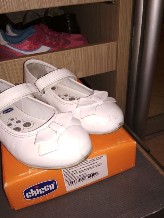 Продаются кожаные туфли Chicco 30 размер.