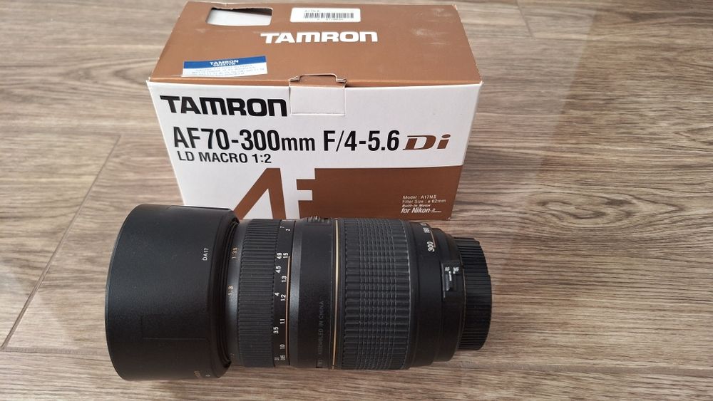 Tamron 70-300mm MACRO do Nikon DX  stan bardzo dobry