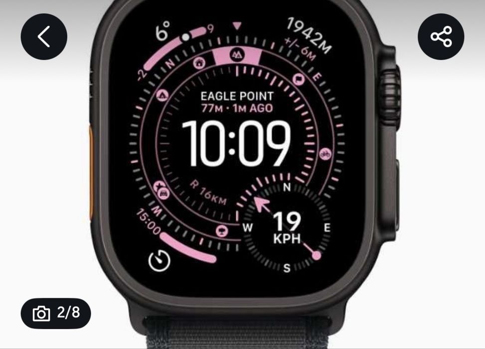 Apple watch 3 preto com 1 dia novo