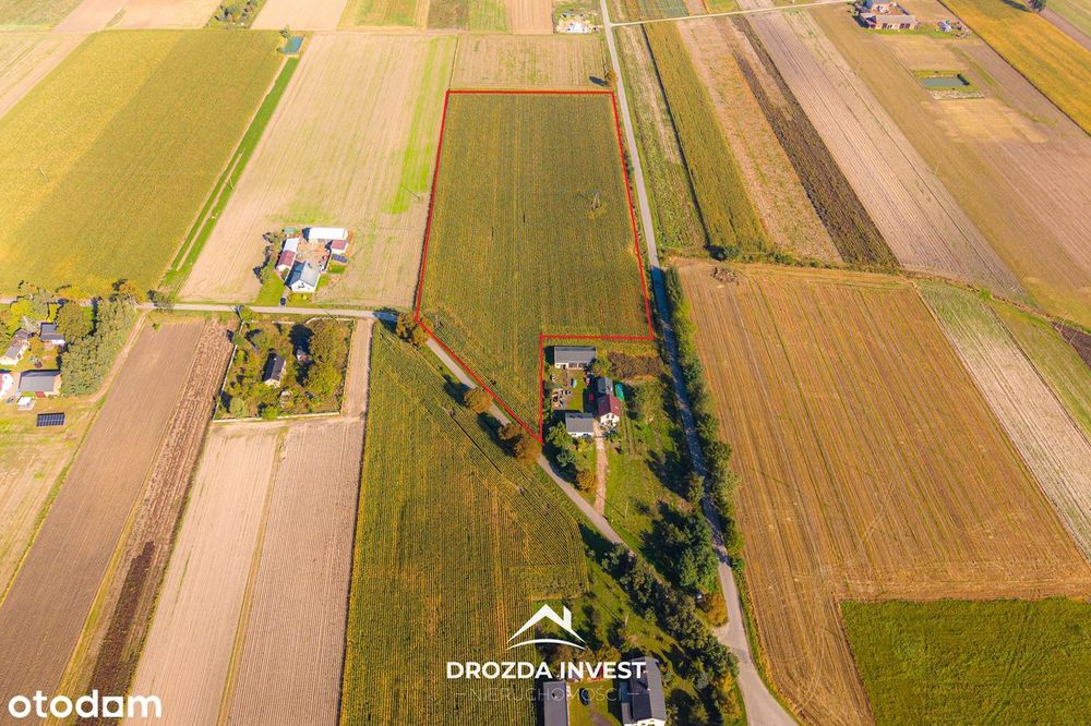 Działka z MPZP pod zabudowę jednorodzinną, grunt pod inwestycje 2,97ha