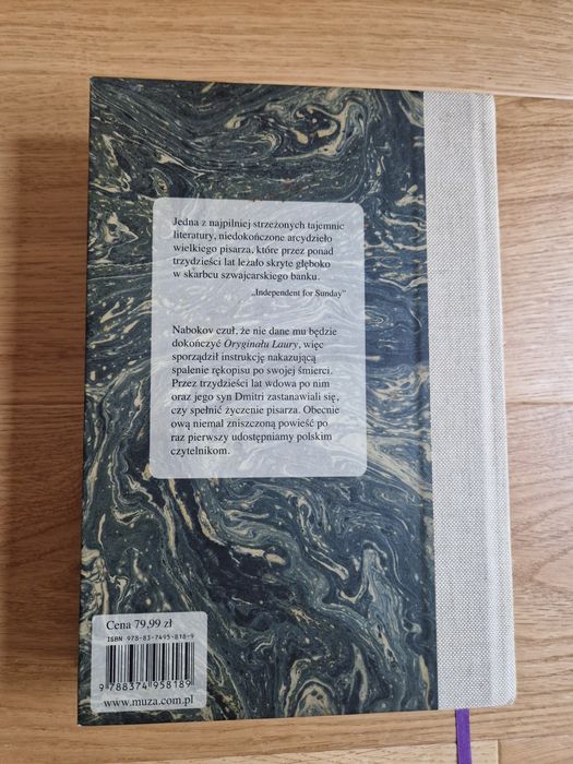 Oryginał Laury Vladimir Nabokov