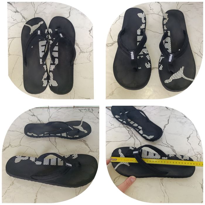 Дві пари тапок р.41 і р.44    Crocs i Puma