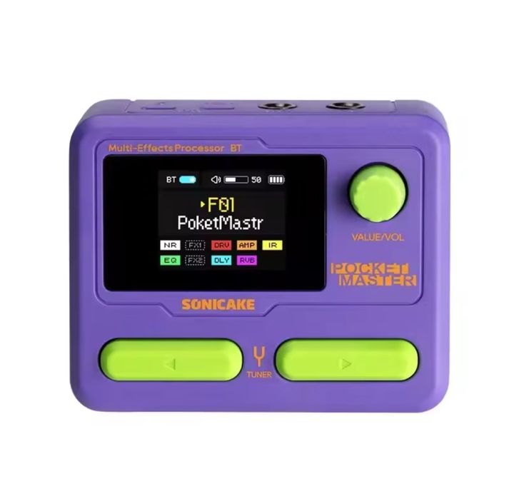 Sonicake Pocket Master (Англійська)мультиефектний процесор для гітари