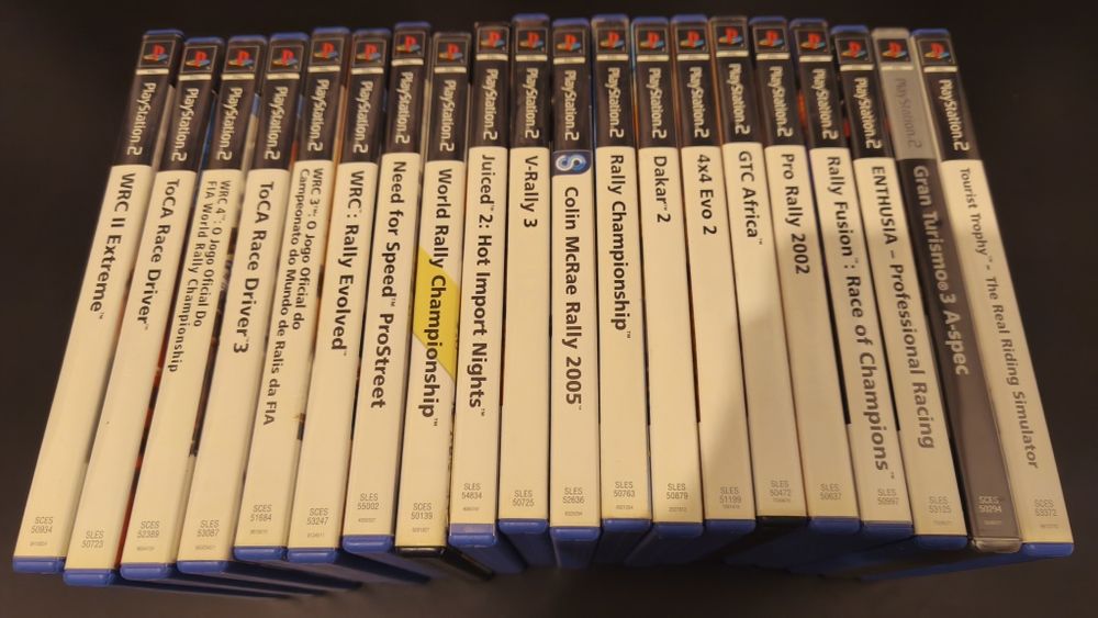 20 jogos PlayStation 2 - Jogos de Corrida