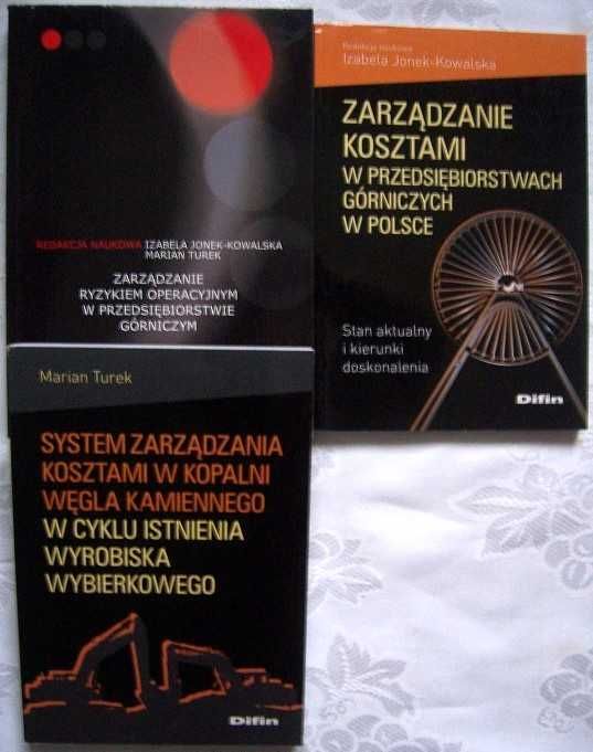 Górnictwo - zarządzanie, ryzyko, koszty | PWN, Difin pakiet 3 książek