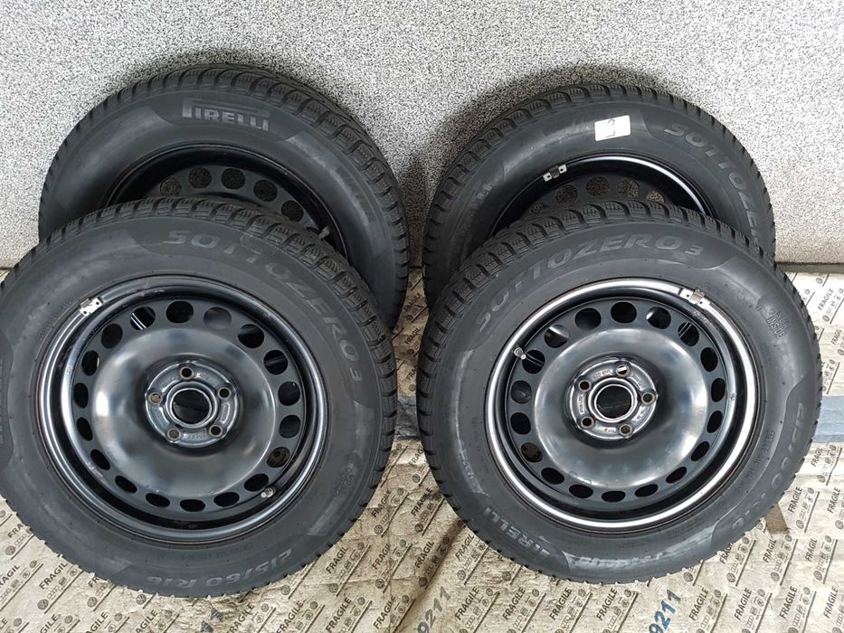 Koła Zimowe 215/60r16 VW Passat B7 B8 T-Roc Audi q3 Skoda Karoq Seat Octavia 5x112 TPMS