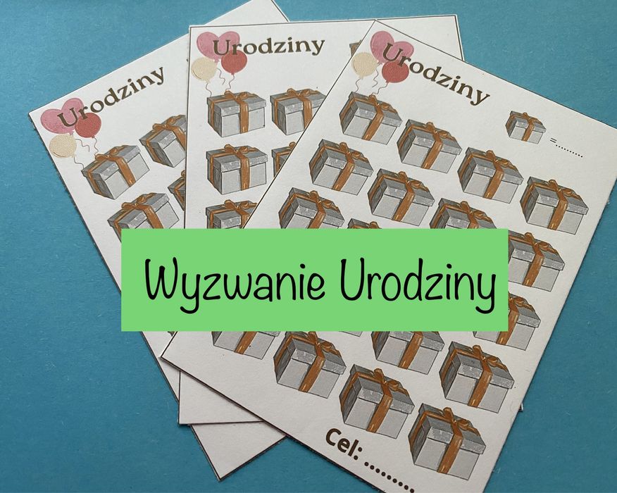 Wyzwania budżet domowy wykreślanki