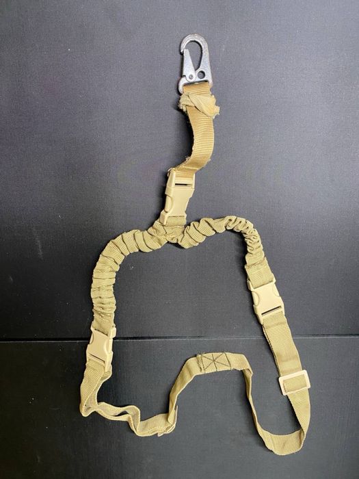 Ремінь одноточковий тактичний з швидким скидом, колір койот