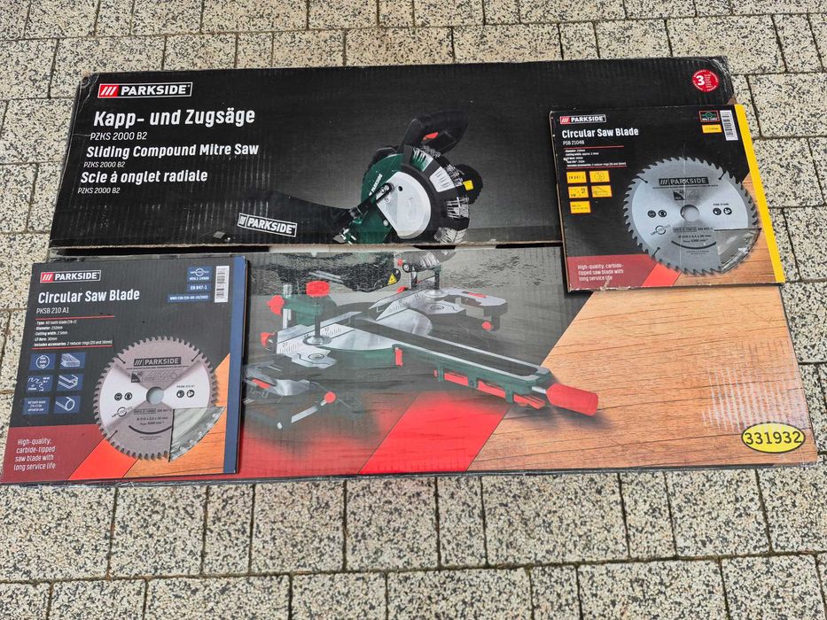 Piła ukosowa Parkside PZKS 2000 B2