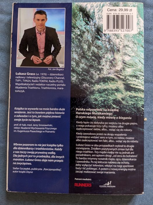 Książka "Trzy mądre małpy" Łukasz Grass - autograf