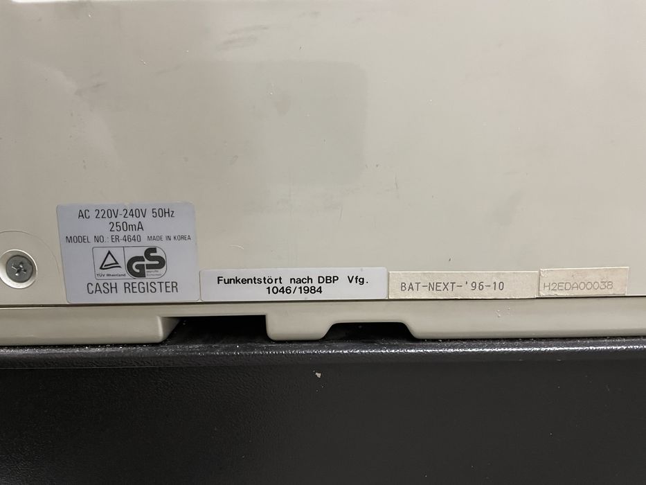 Caixa Registadora Samsung ER-4640