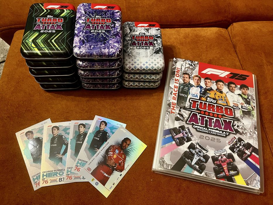 Mega kolekcja kart F1 2025 Turbo Attax