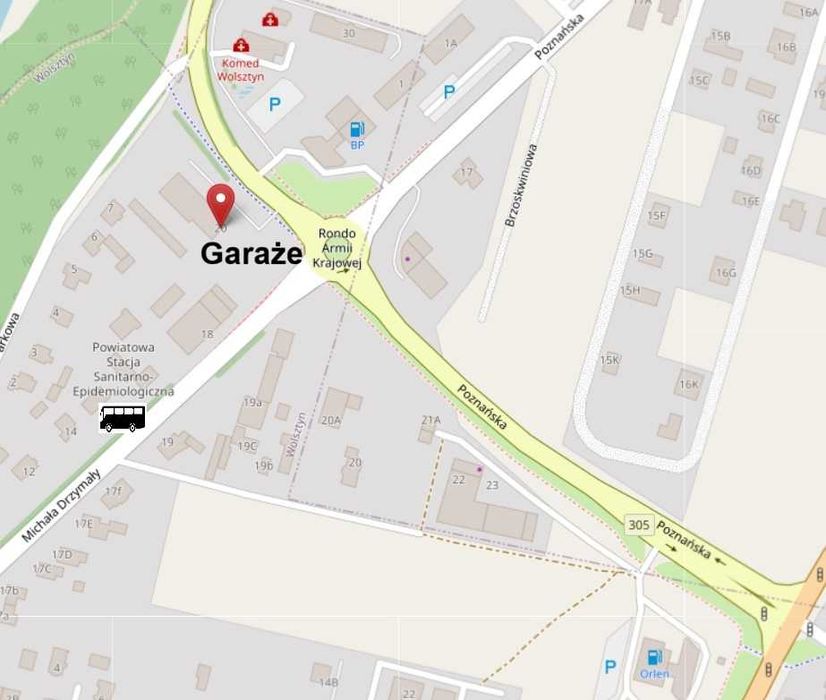 Wynajem garaży, magazynków, Wolsztyn Karpicko