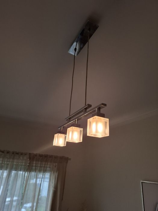 Conjunto de candeeiro de teto e aplique