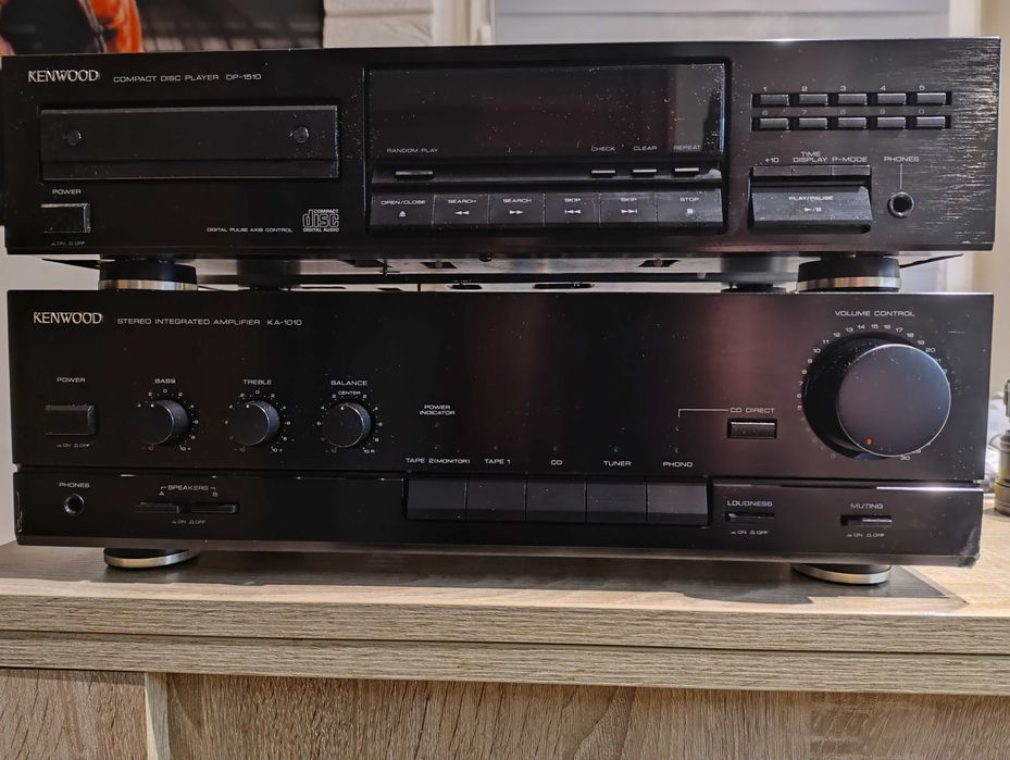 Wzmacniacz, CD, Kenwood