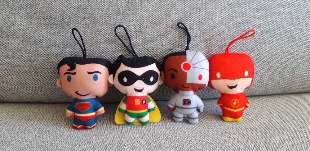 Conjunto de peluches DC Comics