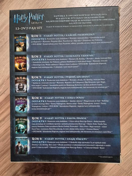 Harry Potter kolekcja dvd PL