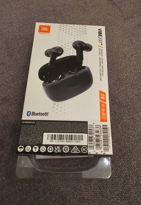 Słuchawki bezprzewodowe dokanałowe JBL Wave 200 TWS