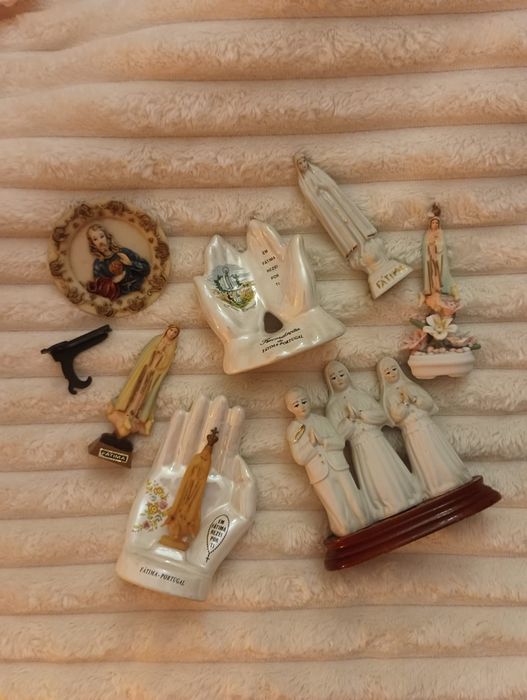 Conjunto kit 7 imagens religiosas