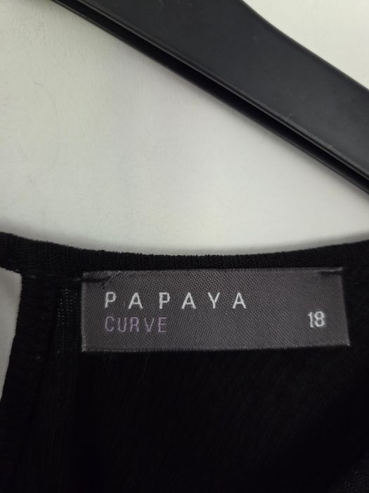 Papaya curve bluzka z falbaną  rozmiar 46 3XL 18