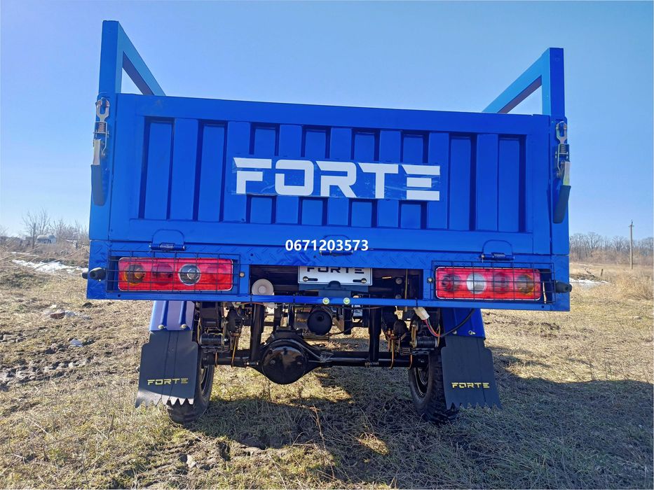 Трицикл вантажний бензиновий Forte CT-302 H Форте доставка безкоштовна гарантія