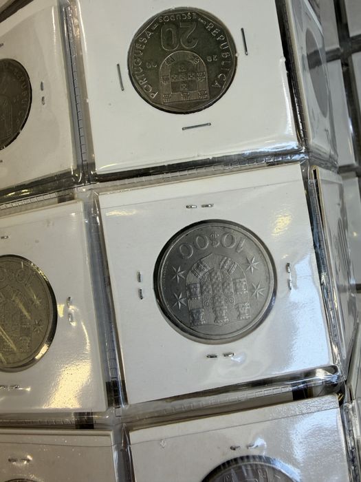 Coleçao moedas republica portuguesa