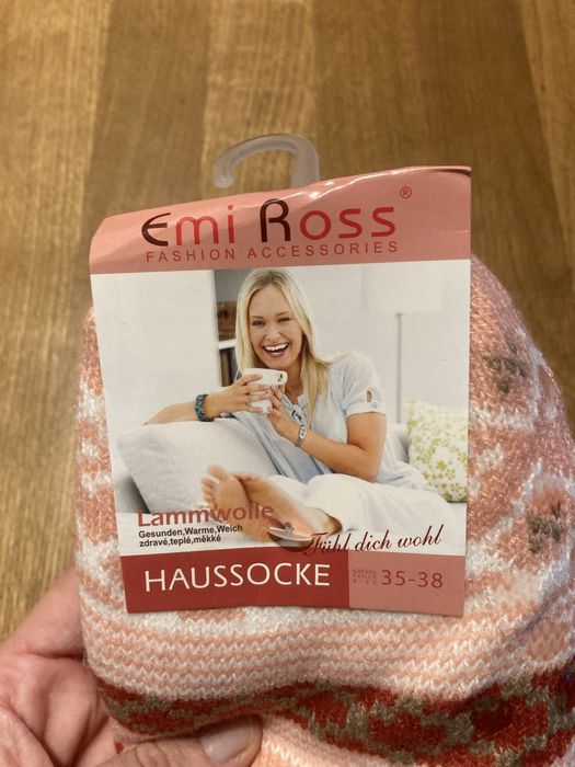 Nowe ciepłe zimowe skarpety