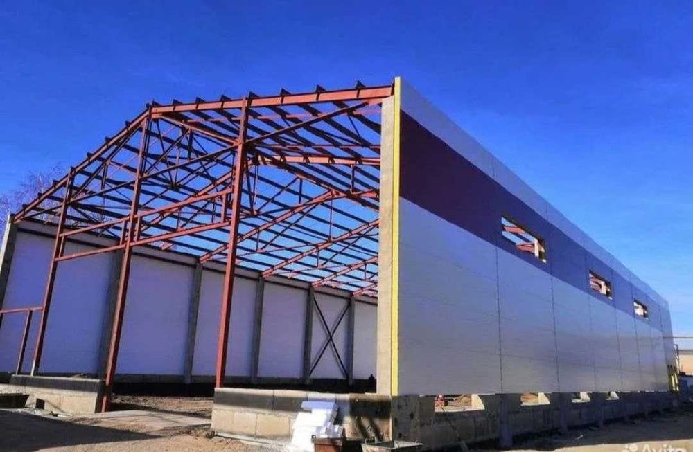 Сварка, изготовление и монтаж М\К и сэндвич-панелей, монтаж сендвич-па