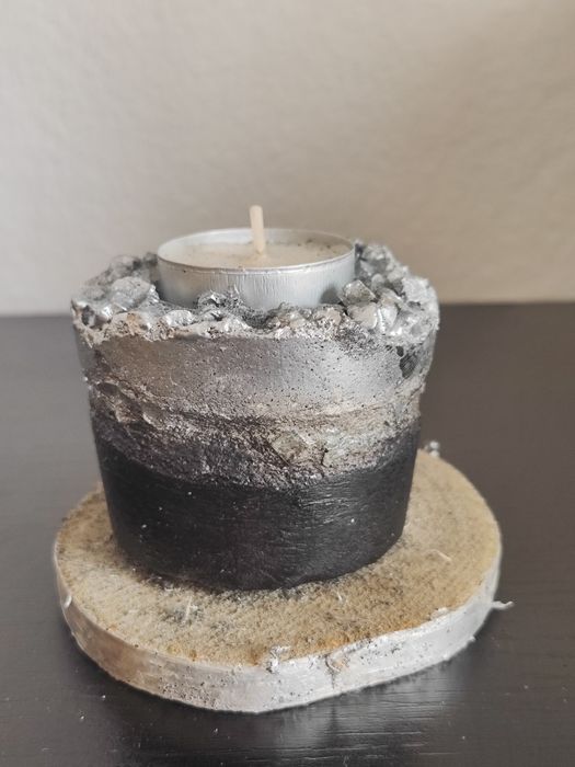 Vela com textura Vulcânica