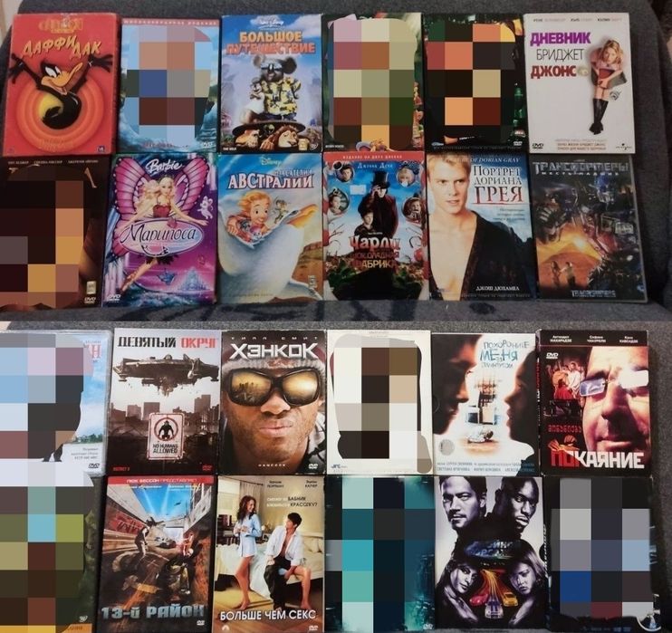 Продам лицензионные двд диски самые лучшие фильмы и мультфильмы dvd