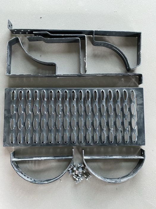 Ława kominiarska 60 cm  Kompletny Zestaw  RAL 7016 Antracyt