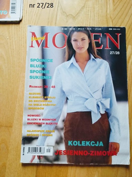 Wykroje czasopisma Modem z wykrojami !