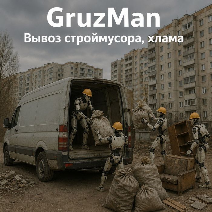 GruzMan Вывоз мусора. Грузчики Харьков, Харьковская область, переезд