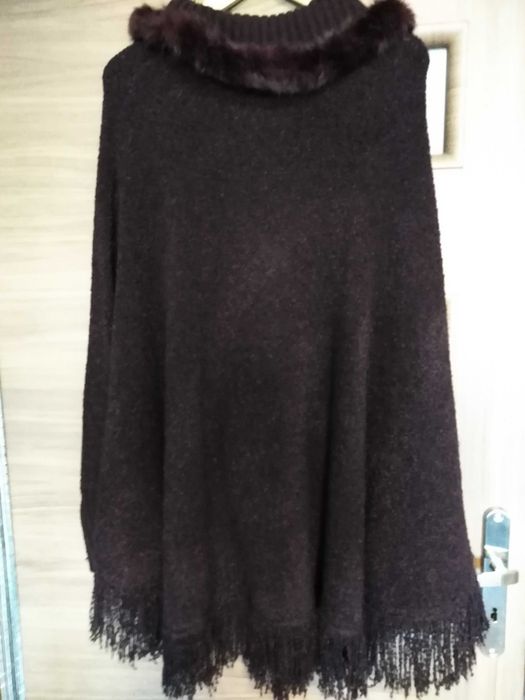 Grube ,bawełniane ponczo " Vela " r. XL-4XL