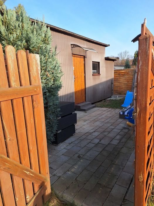 Działka z przyczepą w zabudowie Jezioro Pławniowice