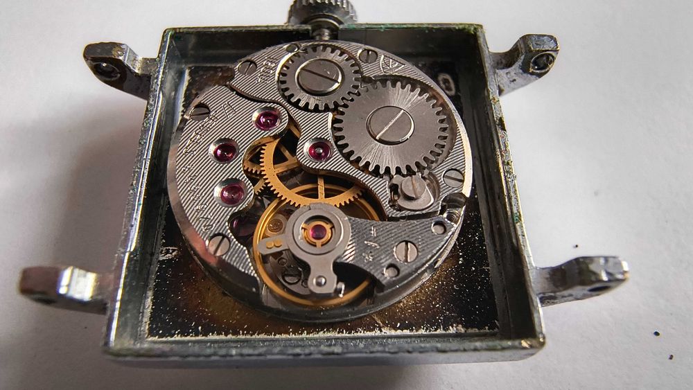 17 Zegarek Mechaniczny Stary Retro Vintage PRL Zabytkowy