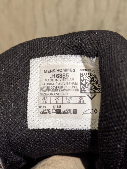 Merrell Zion Mid GTX трекінгові черевики розмір 41-41,5 (27 см)