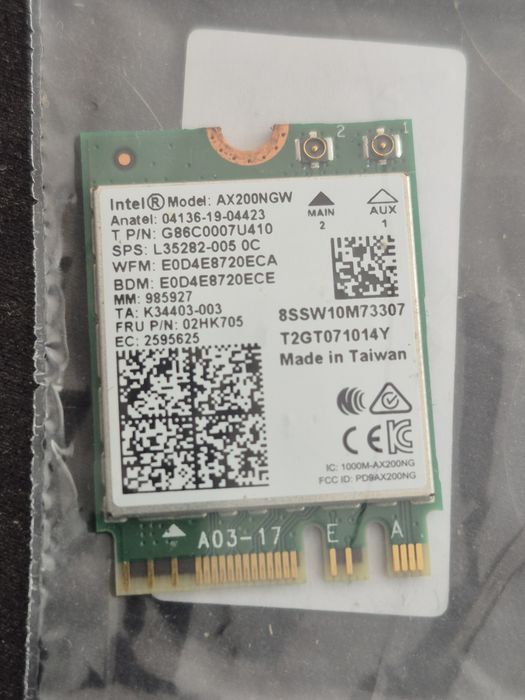 Karta sieciowado laptopów AX200NGW