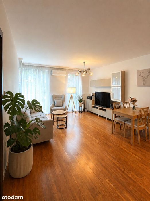 Przytulne mieszkanie z tarasem i ogródkiem, 51m²