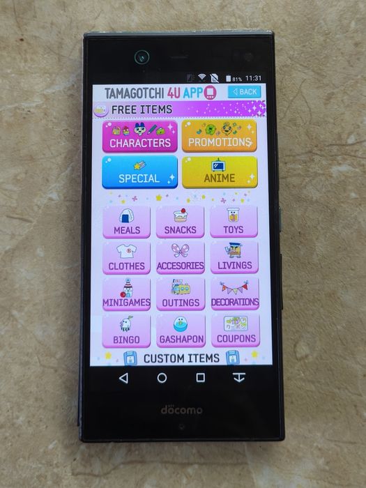 2.8日まで値下げ！たまごっち用スマホ #033 みーつ ps I'd Idl Японський Телефон для всіх Тамагочі Tamagotchi ID IDL Ps 4U Meets