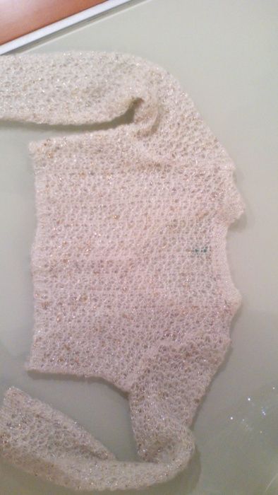 Casaco Bolero benetton em tons dourados