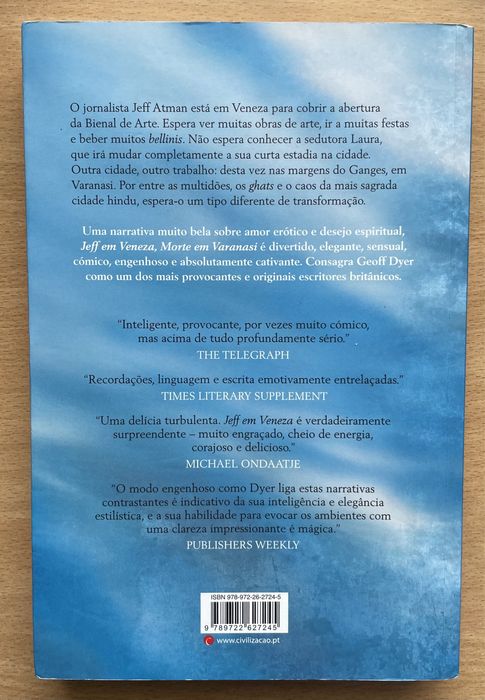 Jeff em Veneza, Morte em Varanasi de Geoff Dyer