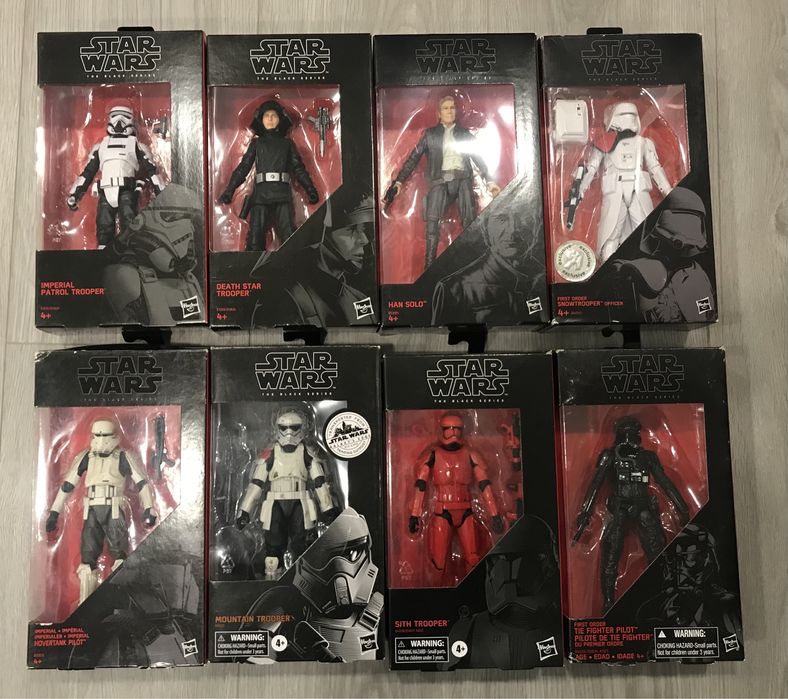 Star wars  bonecos de 6”