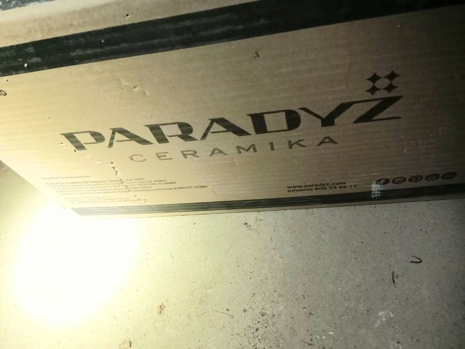 Płytki białe cegiełki Paradyż Tamoe Bianco 10x20cm - 2 opakowania