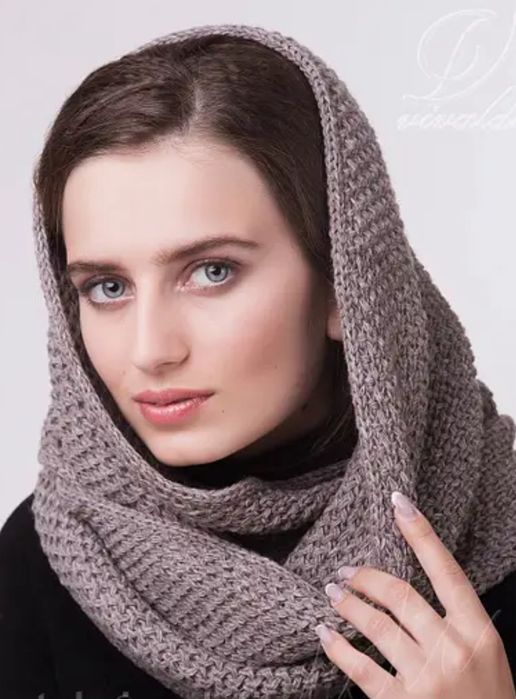 Снуд жіночий , хомут жіночий , капурв жіноча , шарф