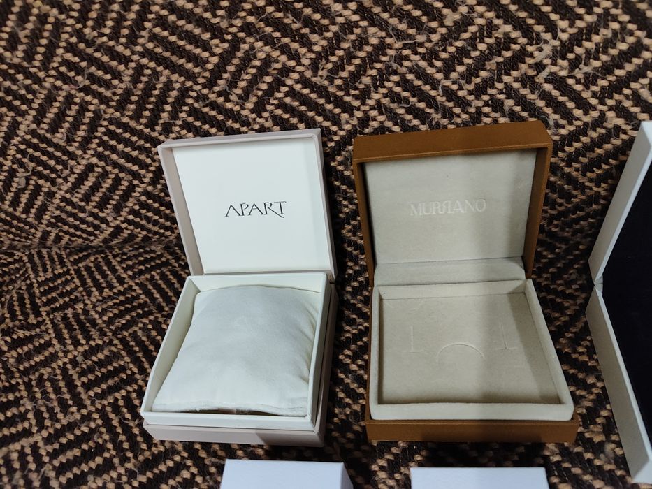 Puste opakowania, pudelka na bizuterie,perfumy Apart,Kruk,Hugo,Lancome