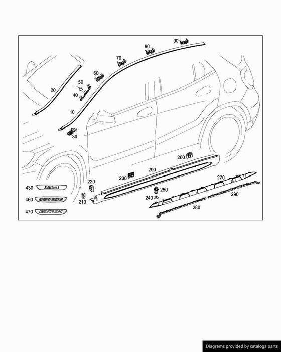 Suporte Mercedes-Benz GLA-CLASS (X156)