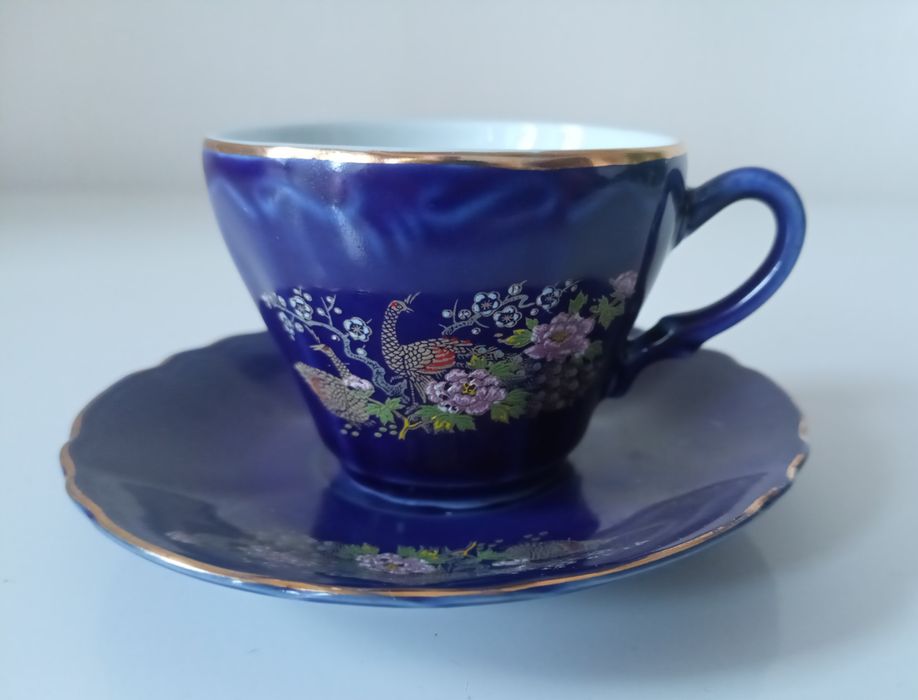 Чайная/кофейная пара ,винтажная,Япония