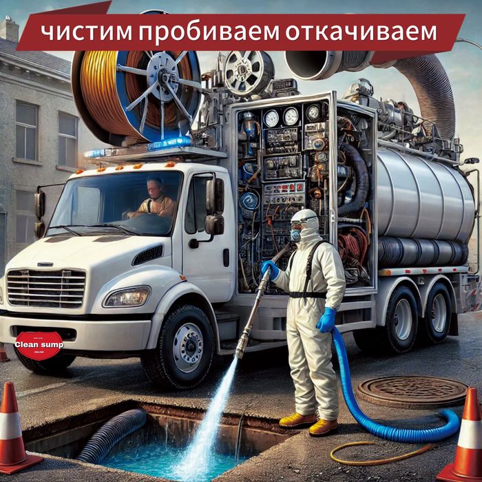 Услуги Ассенизатора,чистка канализации,чистка выгребных ям