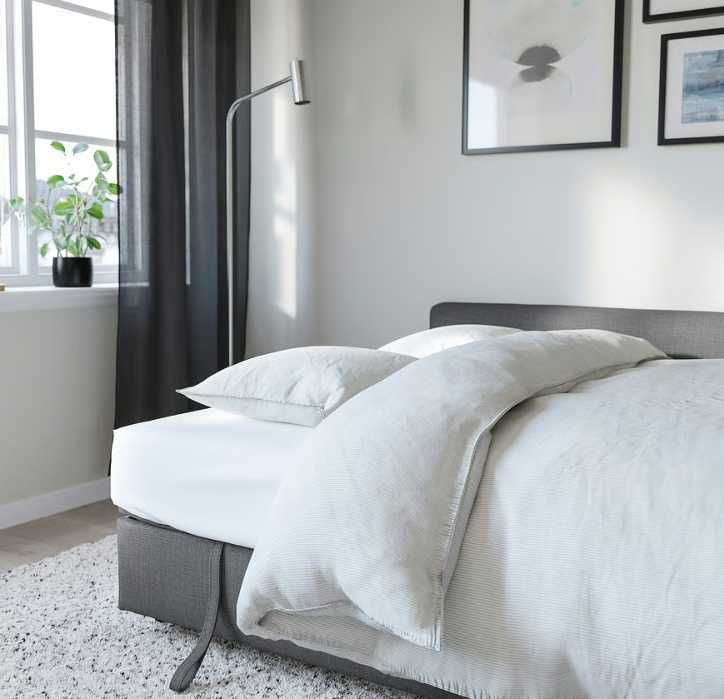 Sofá-cama IKEA com chaise longue e arrumação – 230 cm